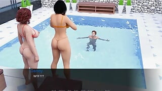 Milftopia - Gameplay - Roleplay -stepmom in Maid and Micro Bikini
