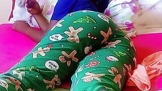 Masturbating while watching a hot porn, homemade