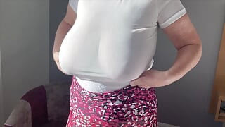 Aunty Sandra Stripping for You All
