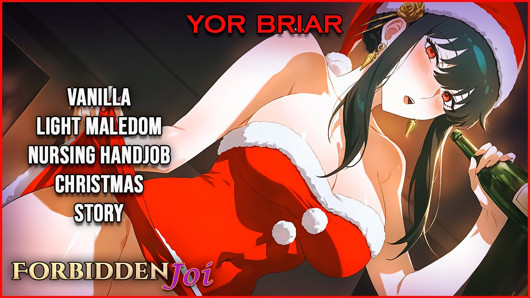 Your Devoted Wife Yor is Your Christmas Gift! (Yor Briar, Light Maledom, Vanilla, Nursing Handjob, Christmas