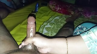 Stepsister handjob big cock