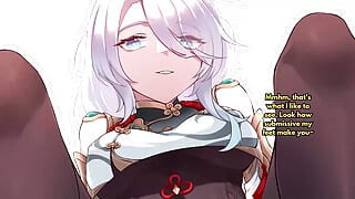 Cum All Over Your Screen for Shenhe’s Feet (Genshin Impact) Foot Worship, Timed Strokes, Cum Countdown, Cum on Feet
