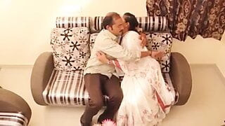 Indian surekha aunty with old man hardcore sex