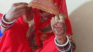 Beautiful New Married Wife Saree Romance & Fucking clear hindi audio
