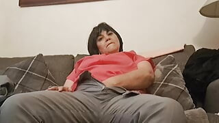 stepson is alone and we seduce each other to fuck and we almost get caught