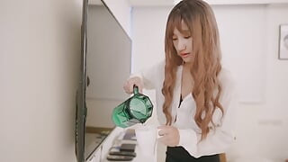 Petite Chinese cutie got banged
