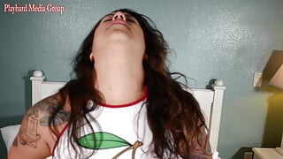 Smoking Girl Cums Telling BF Her Desires