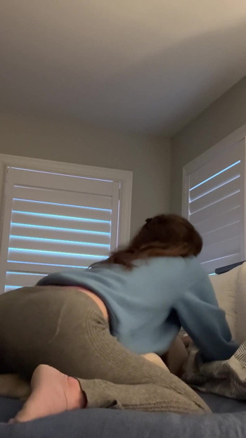 Catching Your Step Sis Pillow Humping