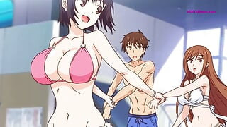 Soft hentai lips and big breasts fill the fantasy