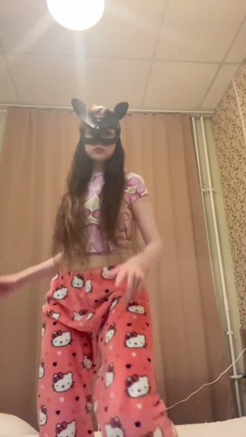 SFW TikTok Compilation: Brunette Dancing Trendy Tiktok Trends, Short Skirt, White Stockings, Thong, Leggings