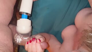 Bonemaiden Uses Magic Wand Toy On My Hard Dick