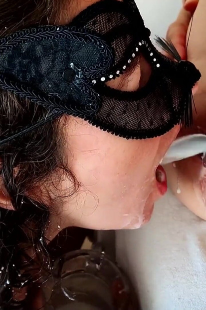Milk Enema in My Mouth Rimjob