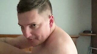 British Amateur BBW is Blindfolded and Talking Dirty