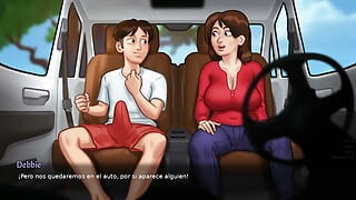 My stepmom makes me fuck her everywhere xxx - Summertime Saga