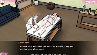 Lust Town - Gameplay - Roleplay - Lesbian - Oily Massage Teasing Boobs & Pussy