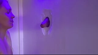 Cocksucking at the Gloryhole