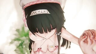 Wuthering Waves - Chisa and Lynae Beach Sex - 3D Hentai Animations