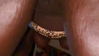 Big Ass Oiled Ebony Booty shaking Her ass As Blackmamba21 massages oil into her Grooly wet African Dancing