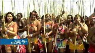 Just normal African news with hundreds of topless titties